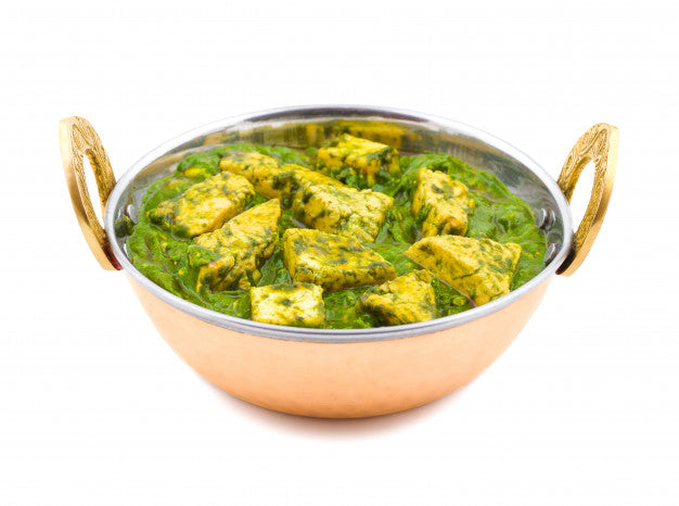 Palak Paneer with Shivani's Kitchen Tikka Sauce