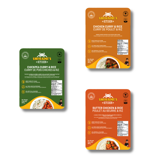 Frozen Meals Collection (pack of 3 of each meal)