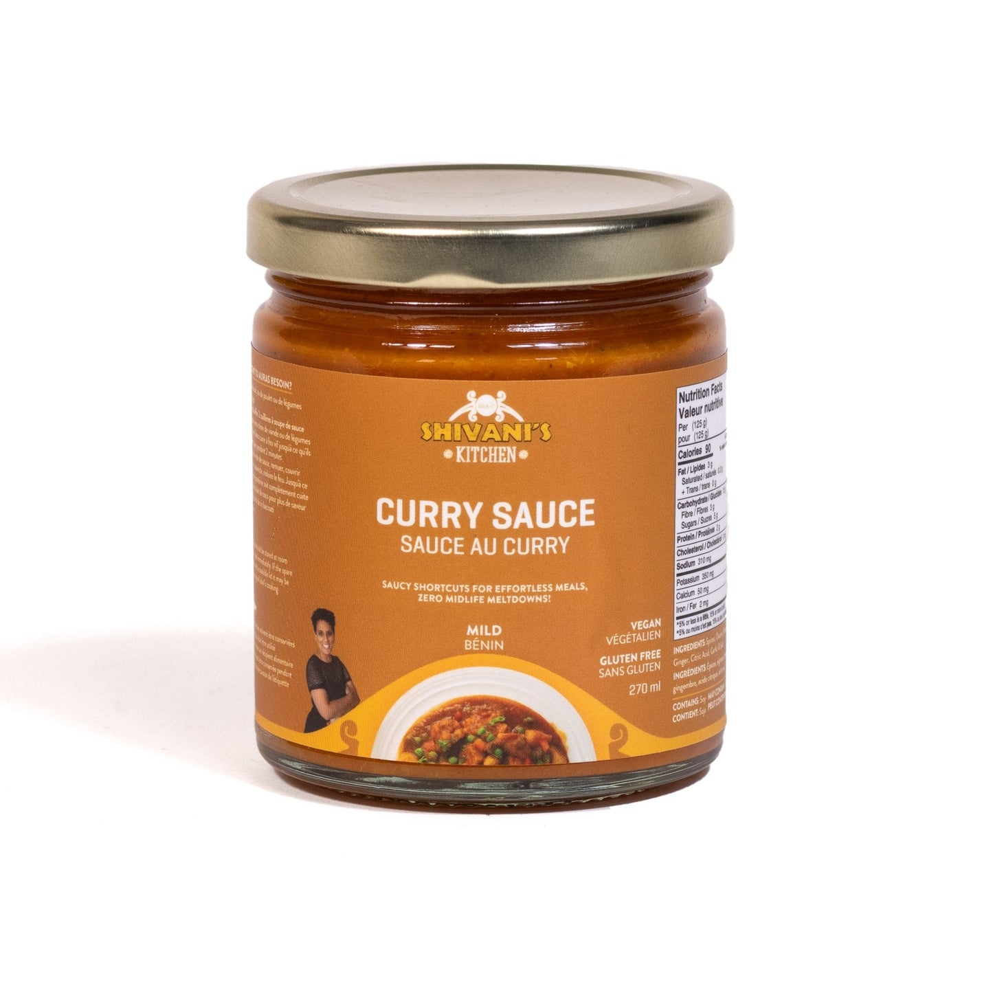Curry Sauce (Vegan/Gluten free) (Pack of 4)
