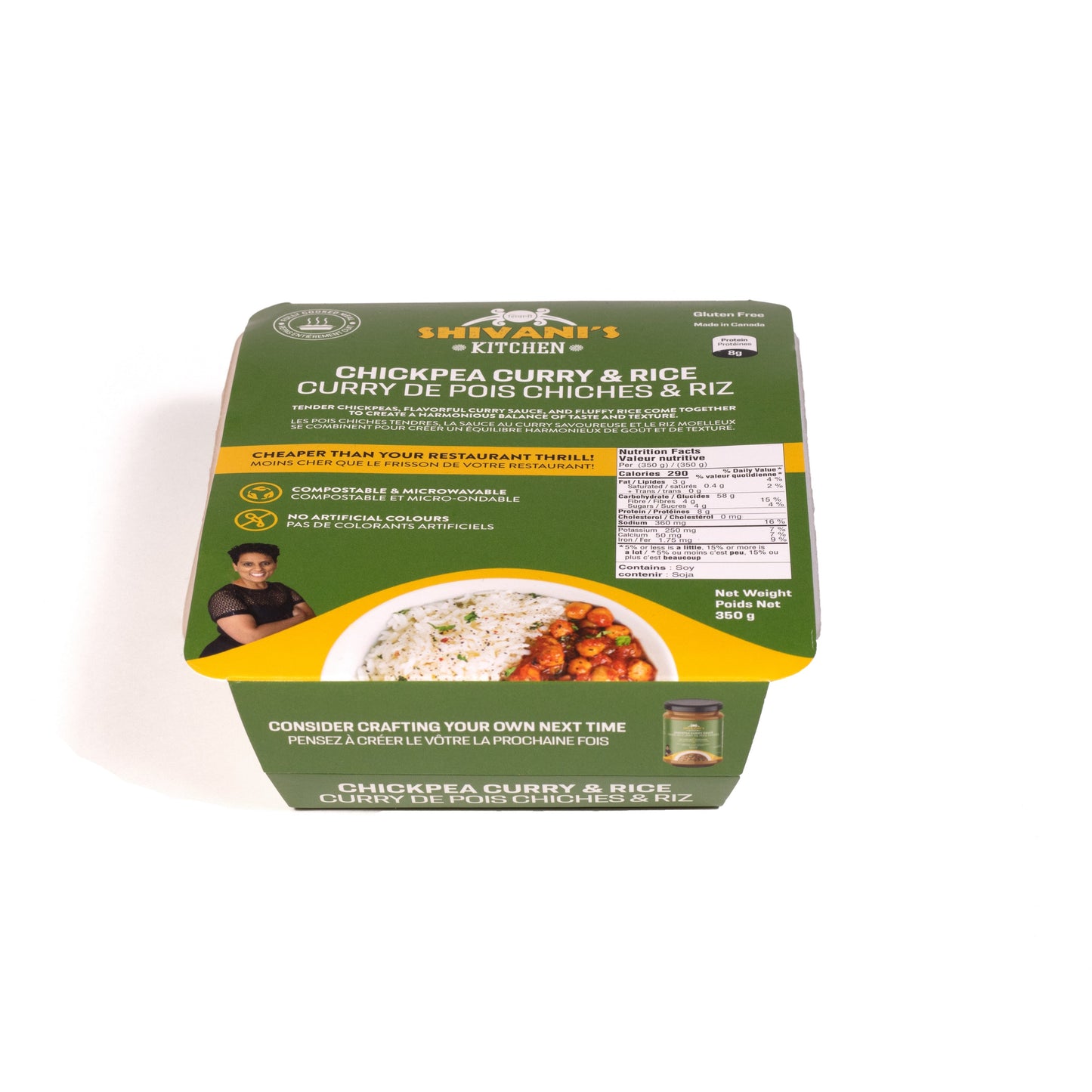 Chickpea Curry and Rice (Pack of 6)