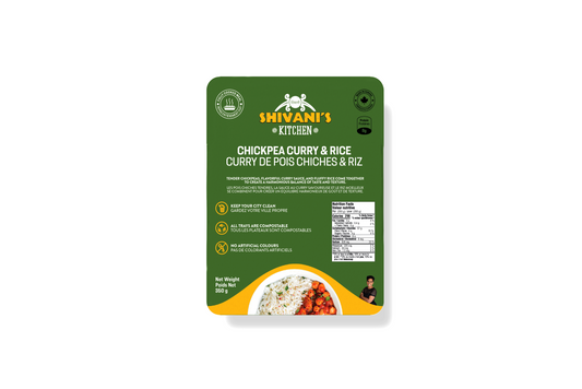 Chickpea Curry and Rice (Pack of 3)